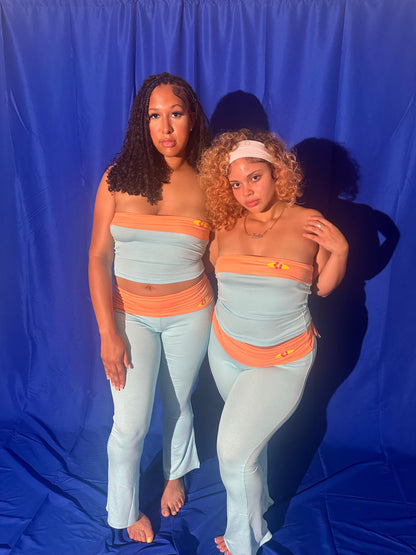 Blue Pant Set
