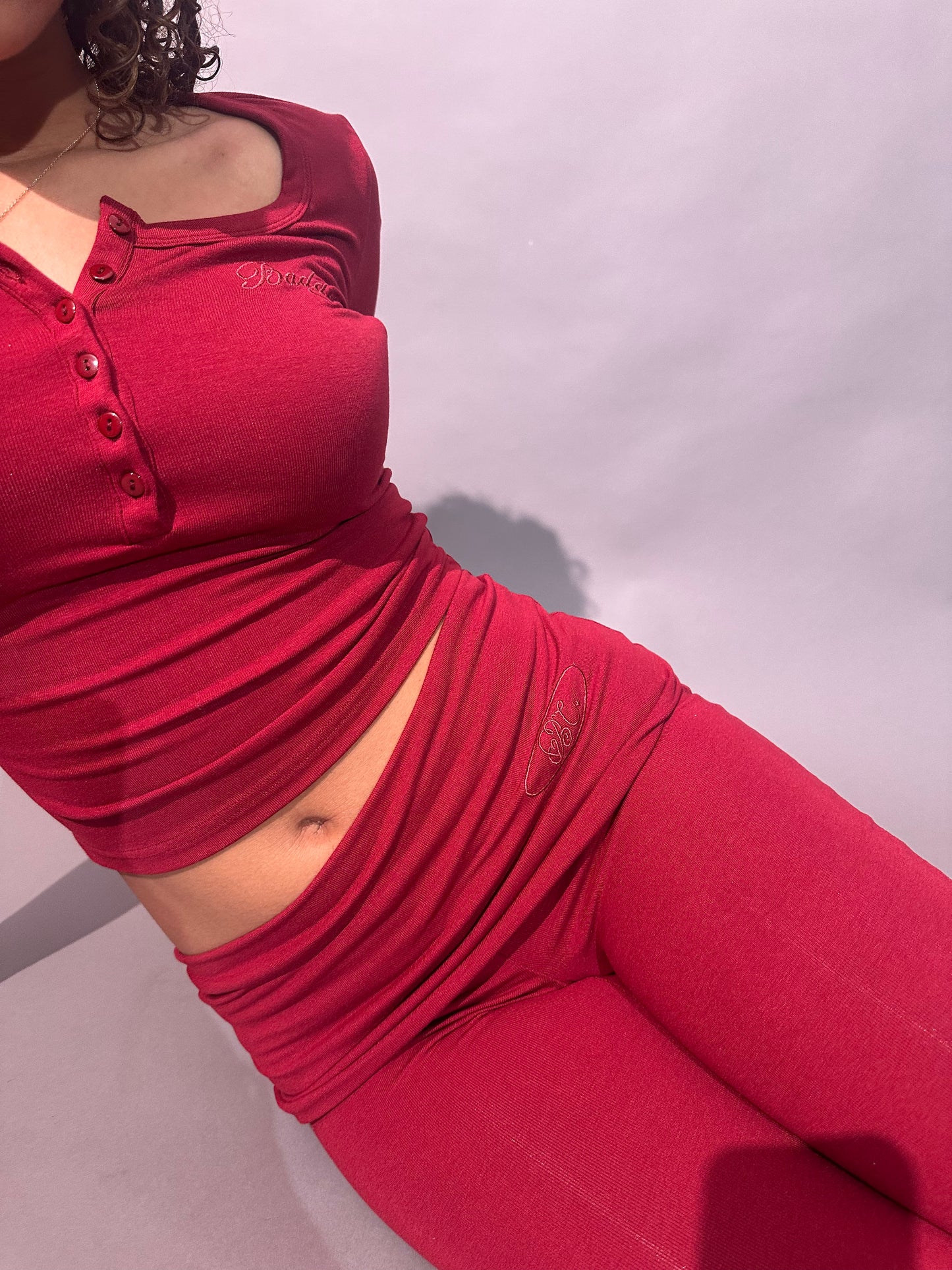 Baddest Red Loungewear Set