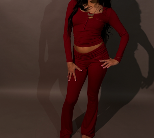 Baddest Red Loungewear Set